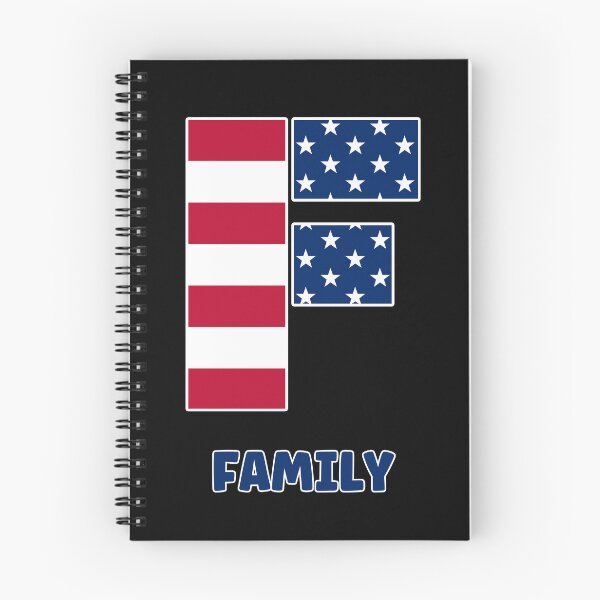 Item preview, Letter F Family USA Flag designed and sold by Astralia.