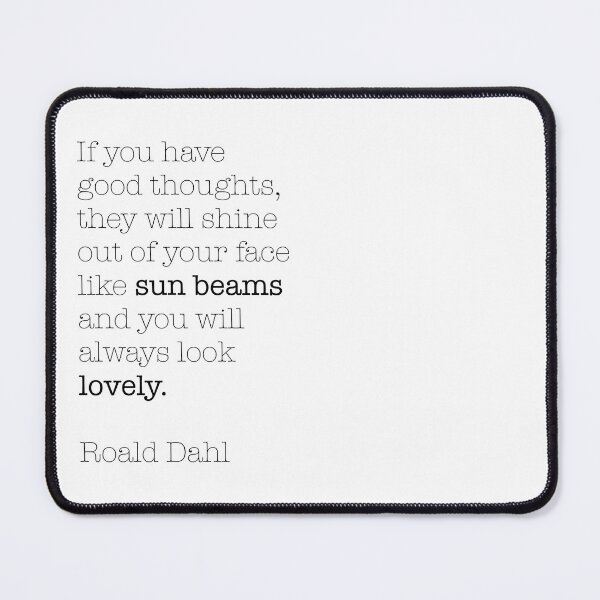Item preview, Roald Dahl Sunbeams Quote designed and sold by Kerri Anderson.
