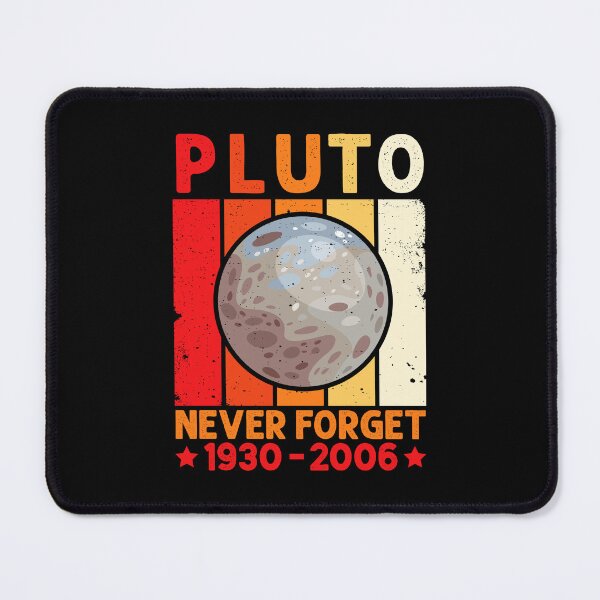 Item preview, Never Forget Pluto Retro Style Space Astronomy Science designed and sold by mteehut.
