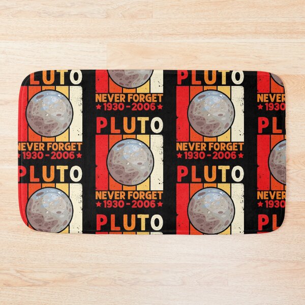 Item preview, Never Forget Pluto Retro Style Space Astronomy Science designed and sold by mteehut.