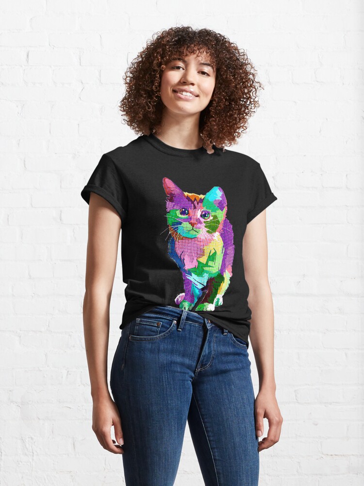 Alternate view of Cute Cat 2 Classic T-Shirt
