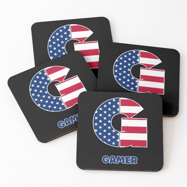 Item preview, Letter G flag USA gamer designed and sold by Astralia.