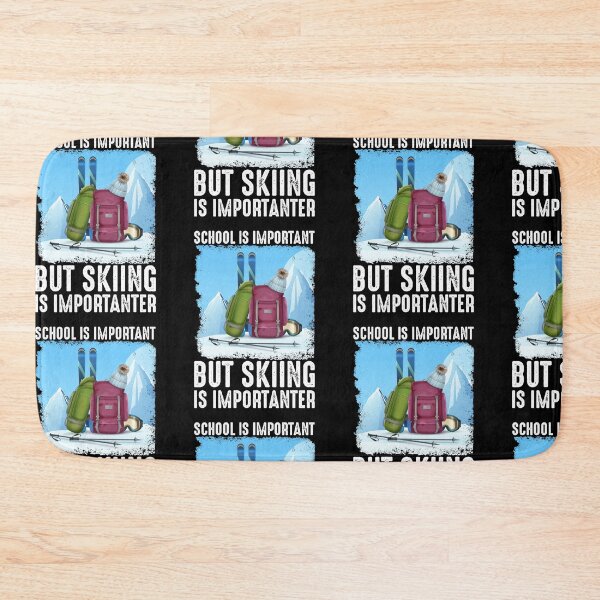 Item preview, School Is Important But Skiing Is Importanter designed and sold by mteehut.