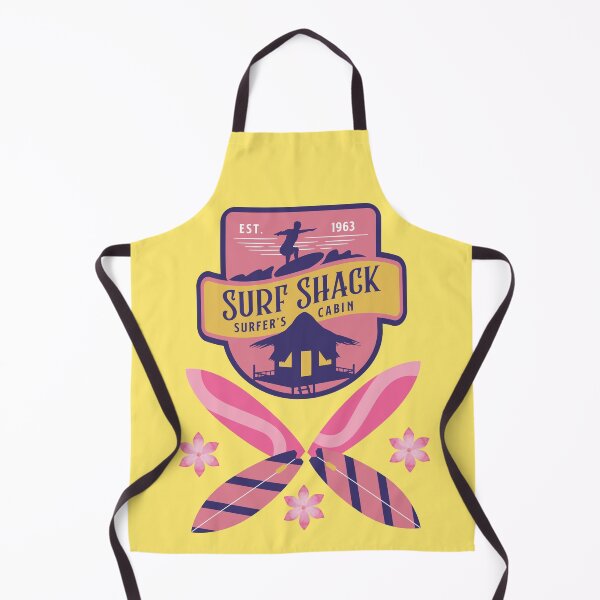 Item preview, Retro Surf Shack - Surfer Art designed and sold by createdbycam.