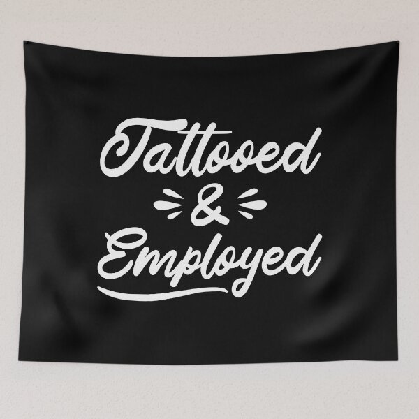 Item preview, Tattooed and Employed Ink Tattoo Lover designed and sold by andrewbrian.