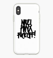 nazi punx fuck off iPhone Case