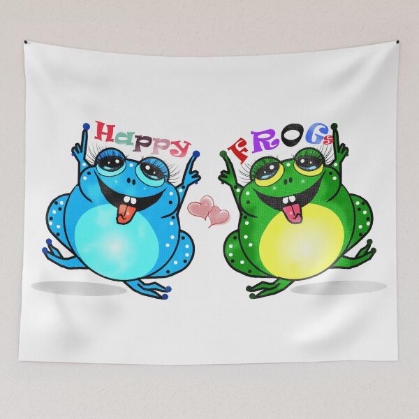Item preview, Happy frogs  designed and sold by Shirley cute art .