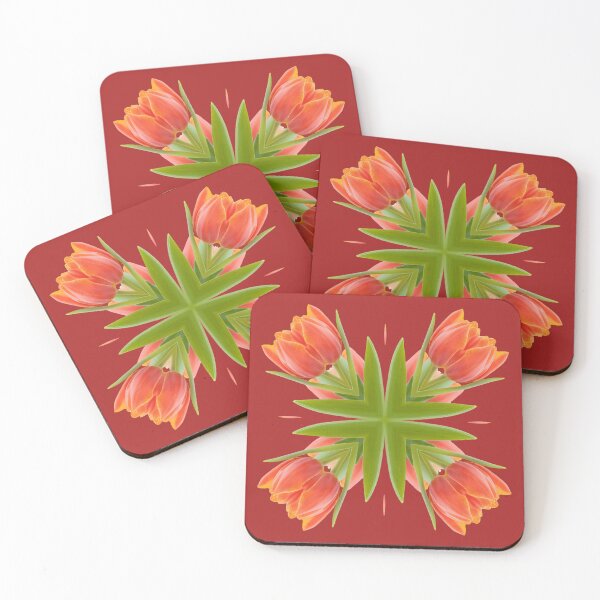 Item preview, Peach Tulip No.3 CP22029d designed and sold by Carina Parry Studios.
