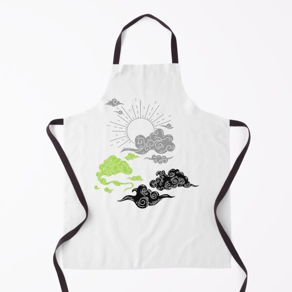 Item preview, Sun and Clouds Nonbinary. Agender Pride designed and sold by Subtle Pride Shop.