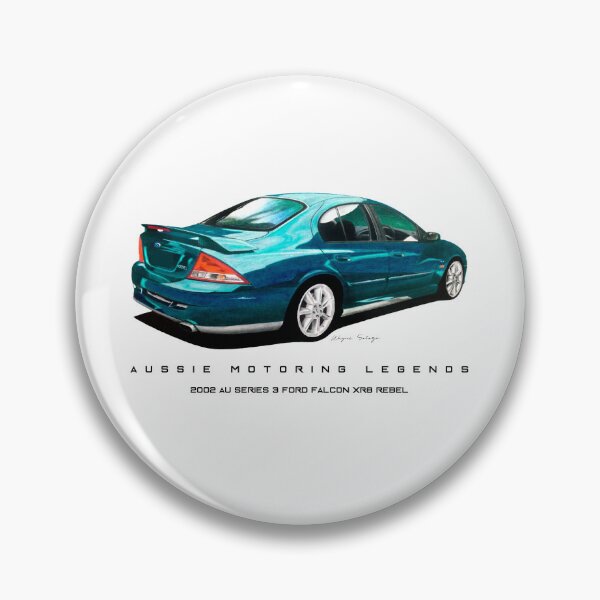 Item preview, Aussie Motoring Legends 2002 AU Series 3 Ford Falcon XR8 Rebel designed and sold by Wayne Sotogi.