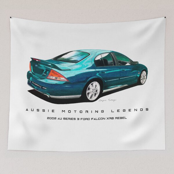 Item preview, Aussie Motoring Legends 2002 AU Series 3 Ford Falcon XR8 Rebel designed and sold by Wayne Sotogi.