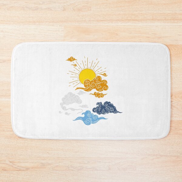 Item preview, Aro Ace Sun and Clouds. Aroace Pride designed and sold by Subtle Pride Shop.