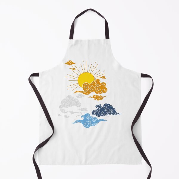 Item preview, Aro Ace Sun and Clouds. Aroace Pride designed and sold by Subtle Pride Shop.