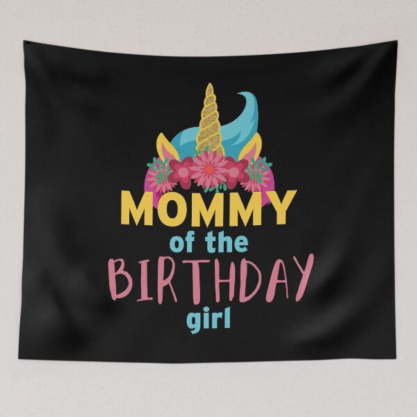 Artikelvorschau, Mommy of the birthday girl Matching outfit entworfen und verkauft von NeXore.