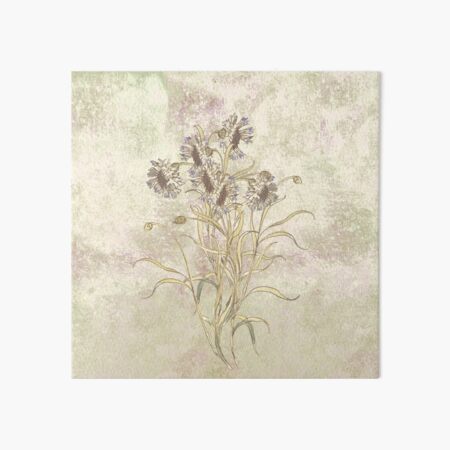 The flowers are singing Art Board Print