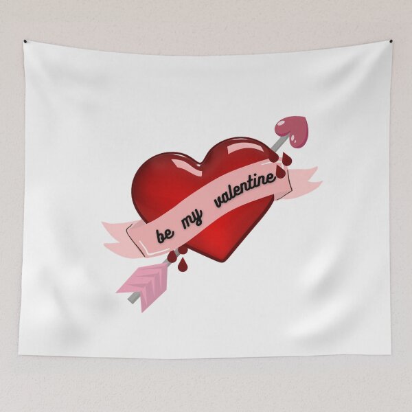 Item preview, Be My Valentine - Heart And Arrow designed and sold by LMoonDesigns.