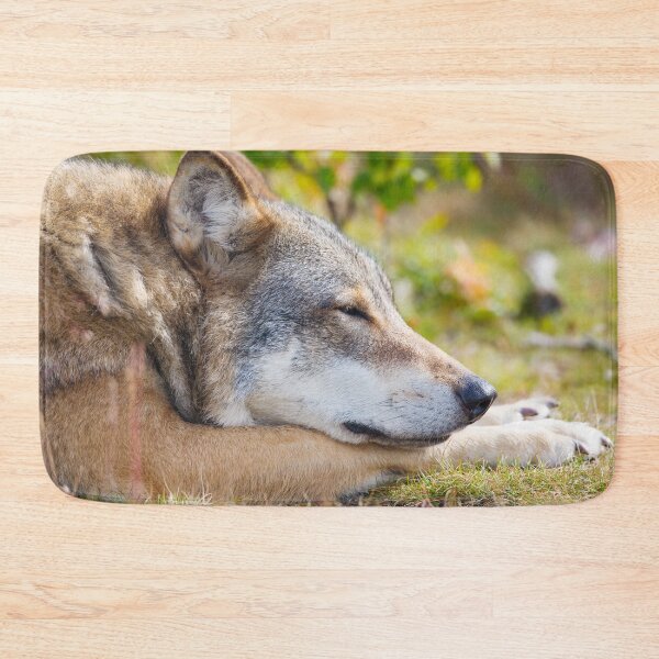 Item preview, Resting Wolf designed and sold by AnimalLover4eva.