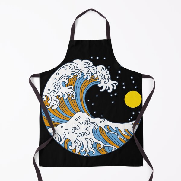 Item preview, Circular Japanese Aro Ace Wave. Aroace Pride designed and sold by Subtle Pride Shop.