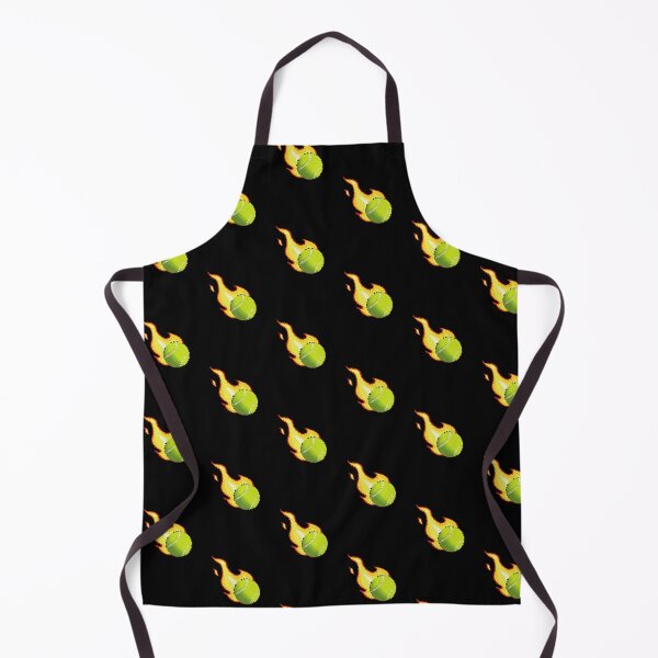 Item preview, Grand Slam Tennis Ball on Fire: Pixelated Retro Design 2 designed and sold by OutofFocusShop.