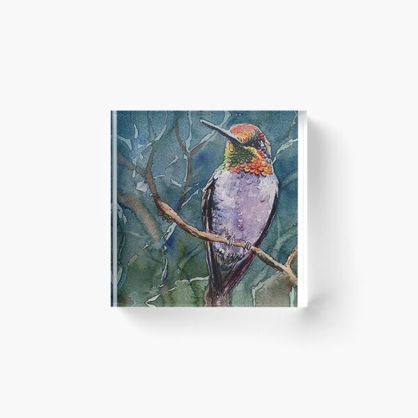 Item preview, Humming Bird Water Colour designed and sold by Sweeettfriday.