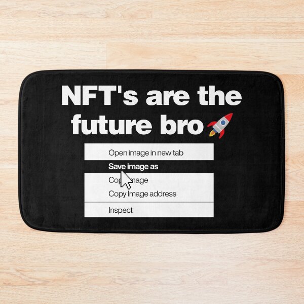 Item preview, Non-fungible tokens are The Future Bro Funny Parody NFT designed and sold by elhefe.