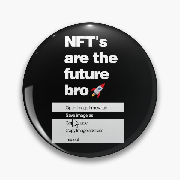 Item preview, Non-fungible tokens are The Future Bro Funny Parody NFT designed and sold by elhefe.