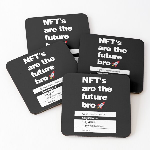 Item preview, Non-fungible tokens are The Future Bro Funny Parody NFT designed and sold by elhefe.