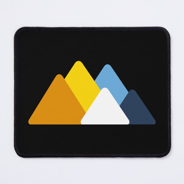 Item preview, Triangle Aro Ace Mountains. Aroace Pride designed and sold by Subtle Pride Shop.