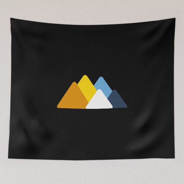 Item preview, Triangle Aro Ace Mountains. Aroace Pride designed and sold by Subtle Pride Shop.