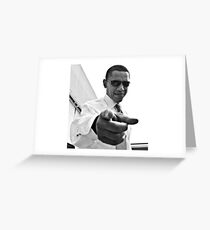 Obama Greeting Card
