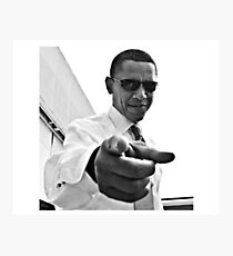 Obama Photographic Print