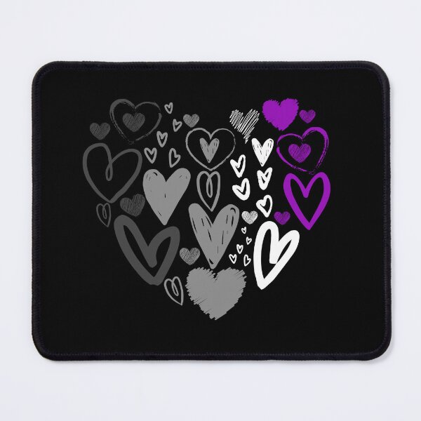 Item preview, Valentines Day Ace Hearts. Asexual Pride designed and sold by Subtle Pride Shop.