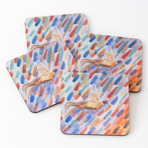 Item preview, Ring-necked Pheasant Muted Watercolor designed and sold by TurnipWilson.