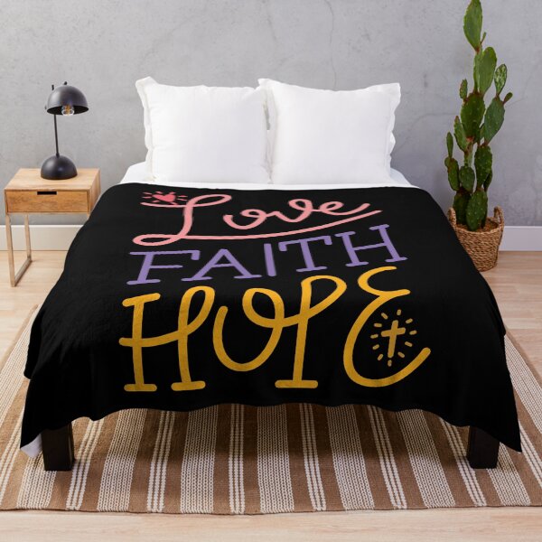 Item preview, Love Faith Hope designed and sold by themoodydecor.