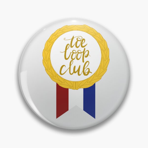 Item preview, “Toe Loop Club” - Skating Jump Achievement designed and sold by Coach-Georgia.