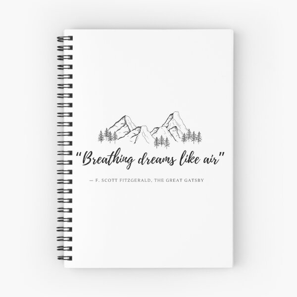Item preview, Breathing Dreams Like Air- The Great Gatsby designed and sold by Sunbirds.