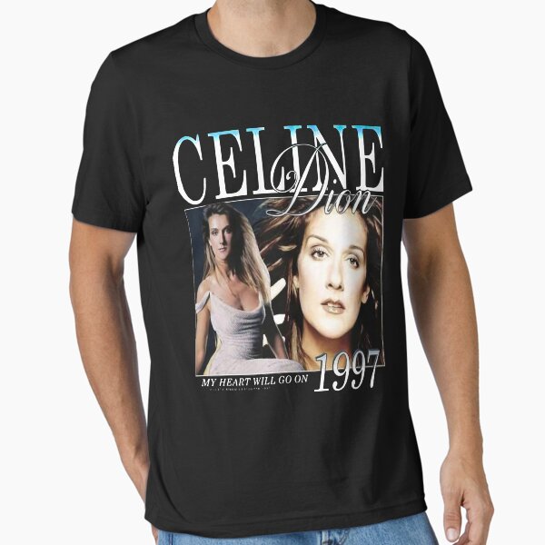 Celine dion Tシャツ My Heart Will Go On XL Celine Dion My Heart Will Go On Rock Men's T-Shirt Tee