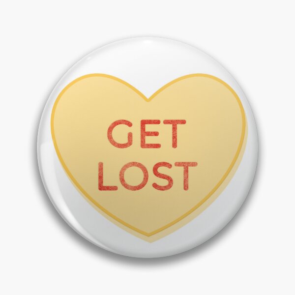 Item preview, Valentine conversation hearts sherbet candy get lost designed and sold by colourfulslug.