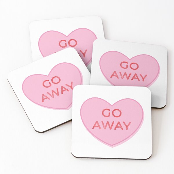 Item preview, Valentine conversation hearts sherbet candy go away designed and sold by colourfulslug.