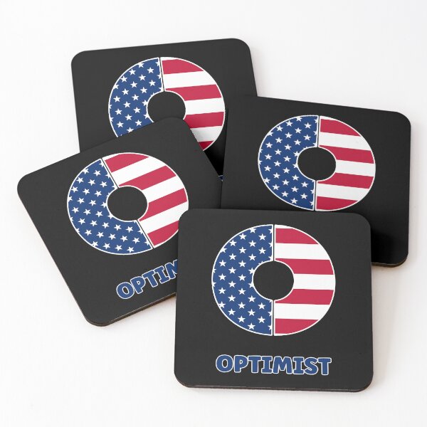 Item preview, Letter O optimistic USA flag designed and sold by Astralia.