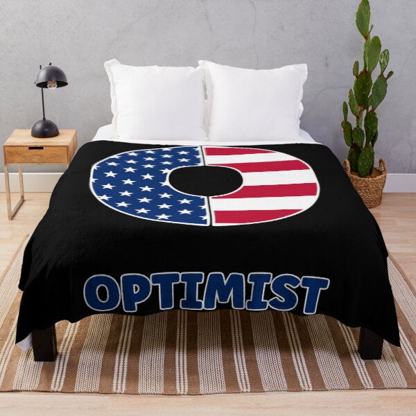 Item preview, Letter O optimistic USA flag designed and sold by Astralia.