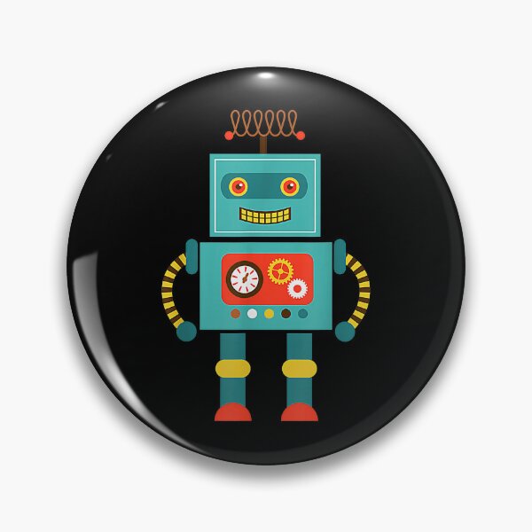 Item preview, Cute Retro Vintage Robot Science - Math designed and sold by Luketpetre12.