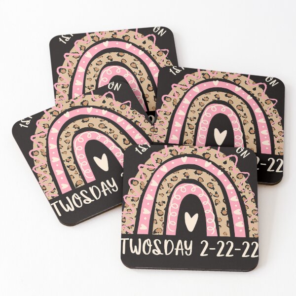Item preview, 1st Grade Teacher On Twosday 2-22-22 Leopard Rainbow Teacher designed and sold by JasonButki.