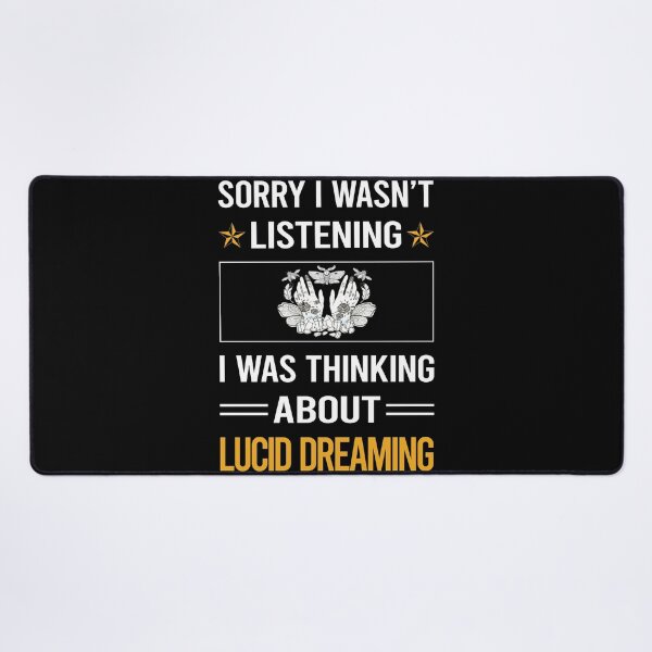 Item preview, Funny Listening Lucid Dreaming designed and sold by fatherbarliman.