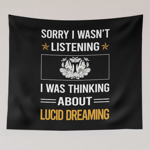 Item preview, Funny Listening Lucid Dreaming designed and sold by fatherbarliman.