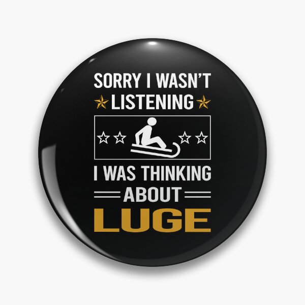 Item preview, Funny Listening Luge Luger designed and sold by fatherbarliman.
