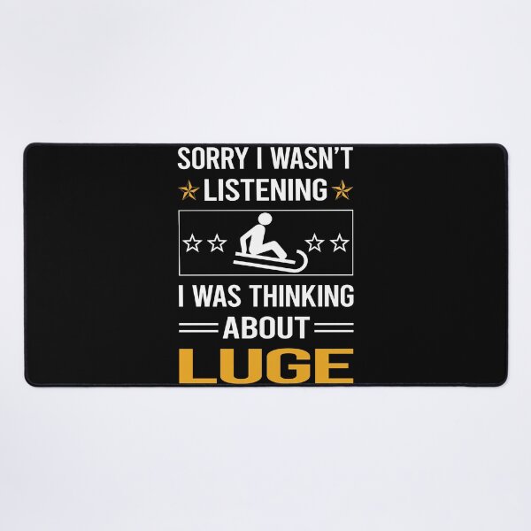 Item preview, Funny Listening Luge Luger designed and sold by fatherbarliman.