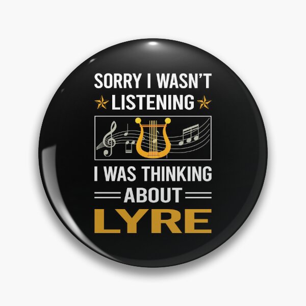 Item preview, Funny Listening Lyre designed and sold by fatherbarliman.