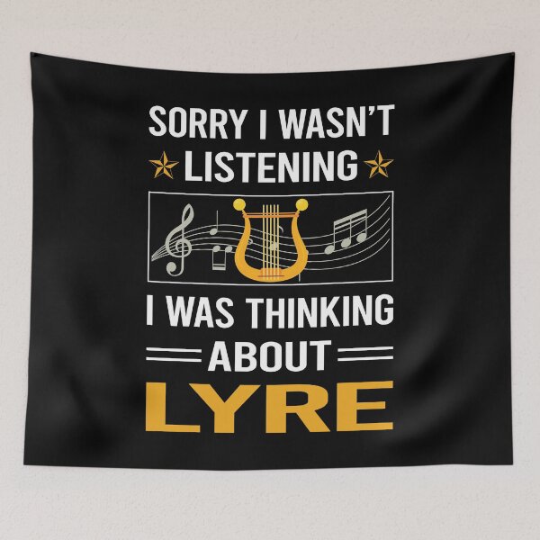 Item preview, Funny Listening Lyre designed and sold by fatherbarliman.