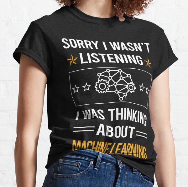 Item preview, Funny Listening Machine Learning designed and sold by fatherbarliman.